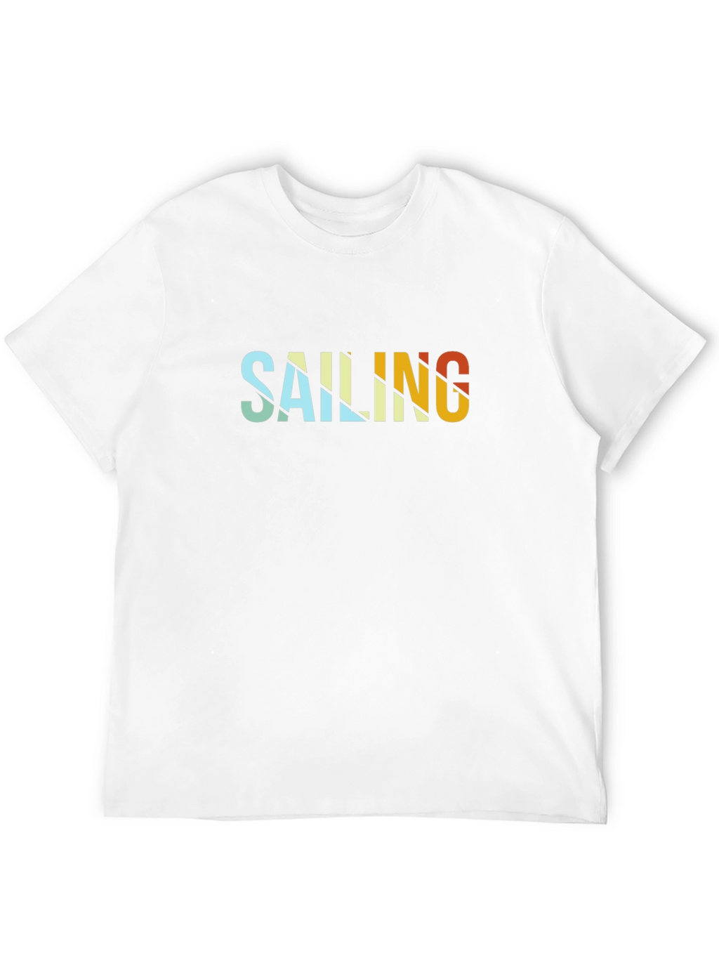 Sailing Graphic Black T-Shirt