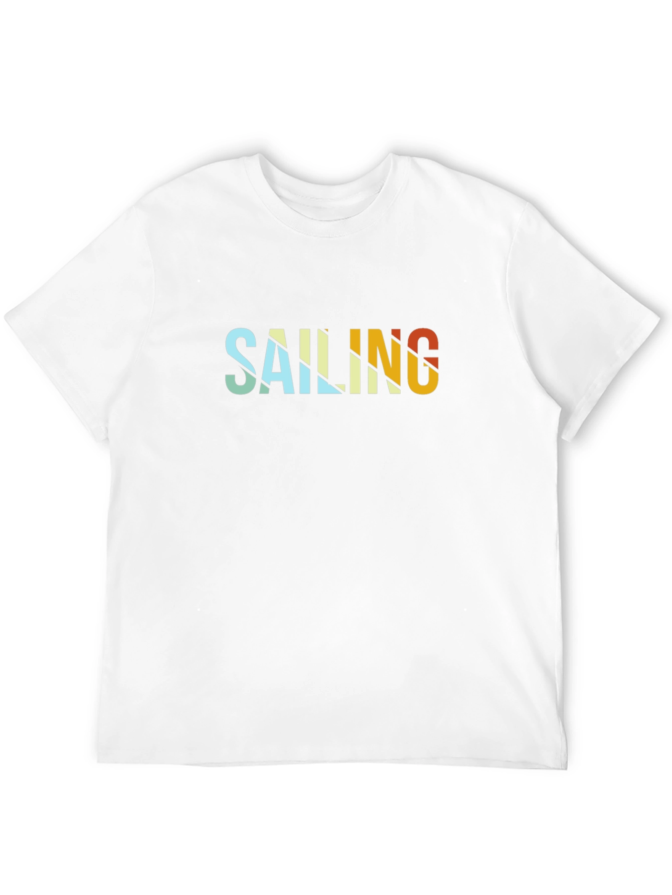 Sailing Graphic Black T-Shirt