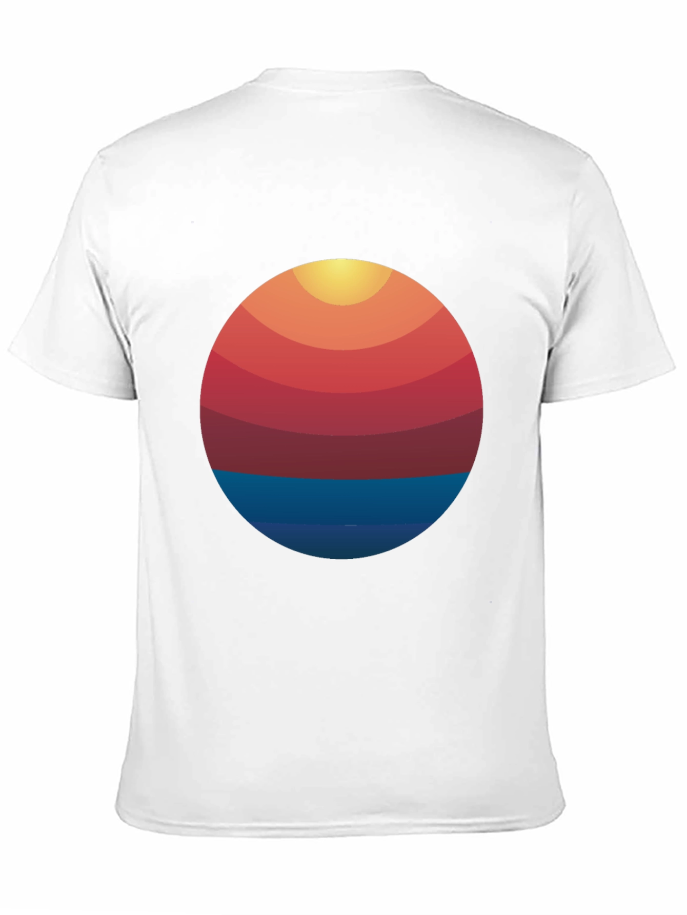 Retro Sunset Graphic T-Shirt - Cool Casual Tee