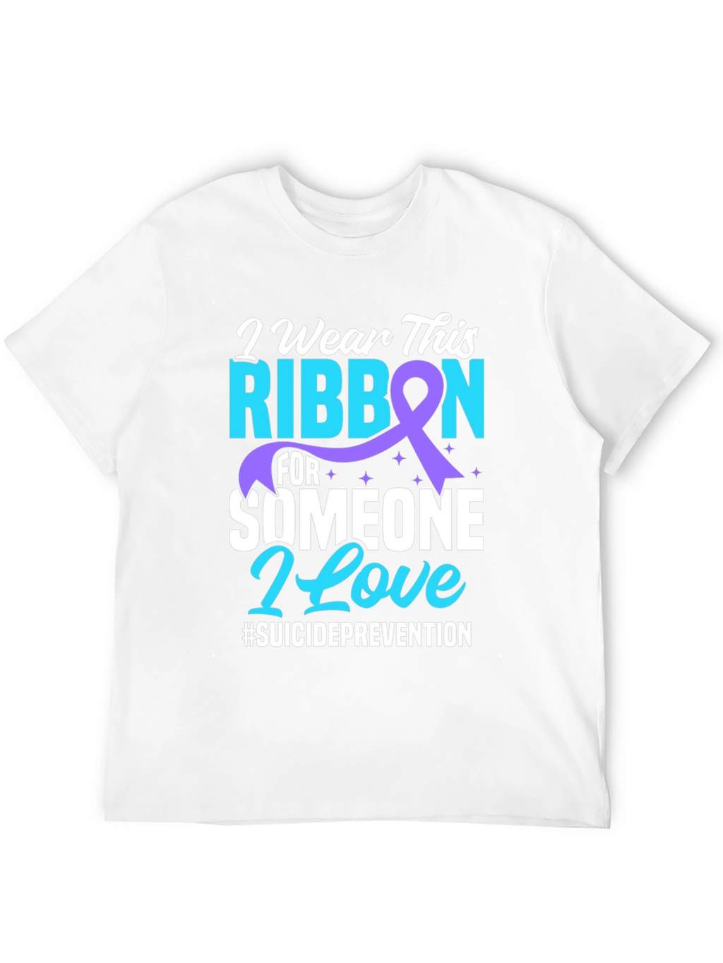 Suicide Prevention Ribbon Graphic Tee