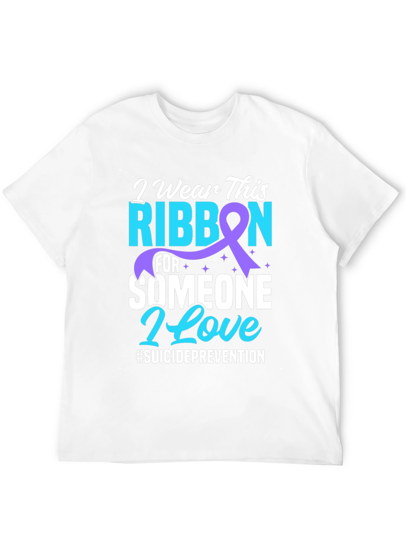 Suicide Prevention Ribbon Graphic Tee