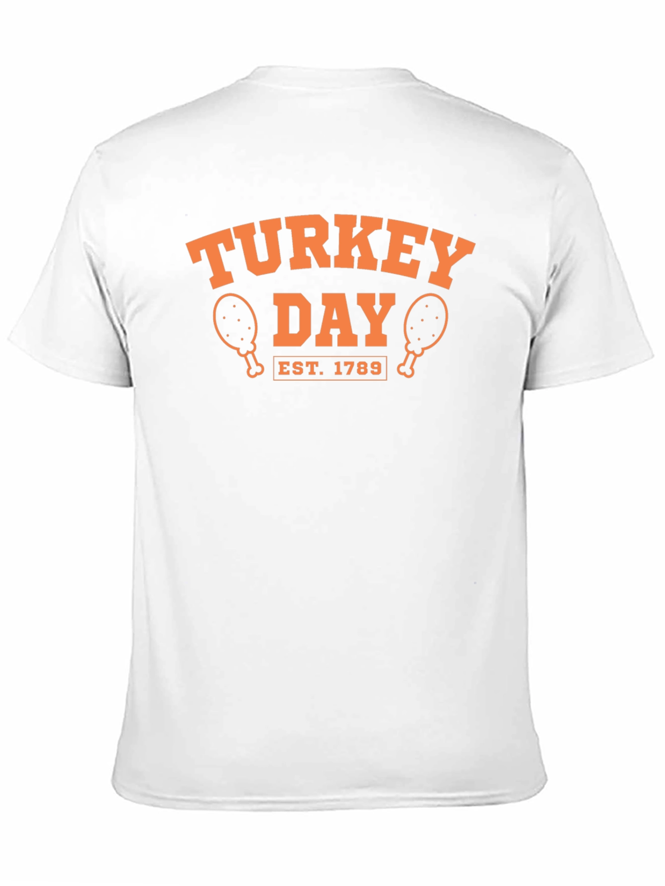 Turkey Day Est. 1789 Black T-Shirt