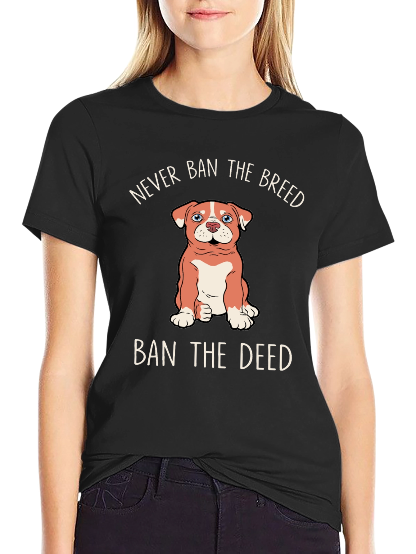 Never Ban The Breed Ban The Deed T-Shirt