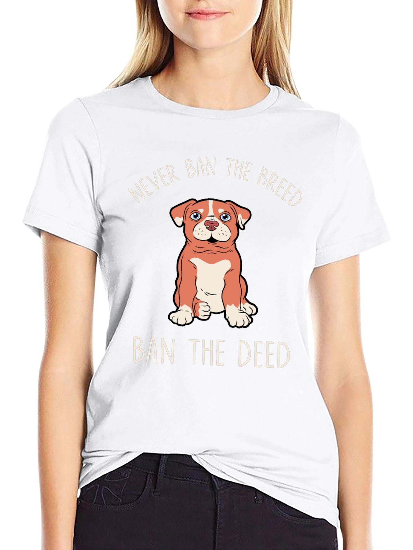 Never Ban The Breed Ban The Deed T-Shirt