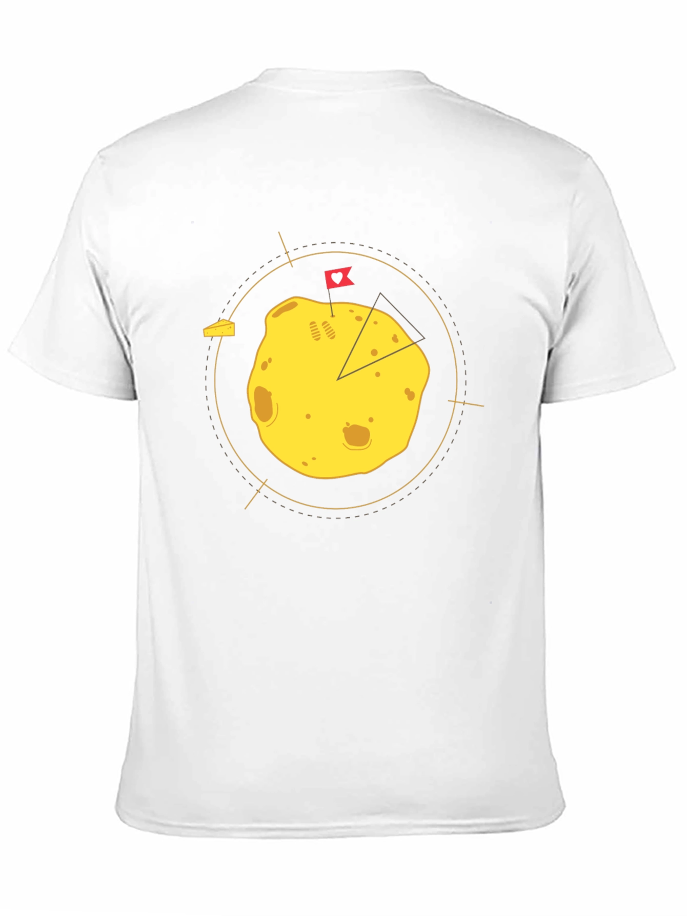 Funny Cheese Lover Graphic Tee - Black