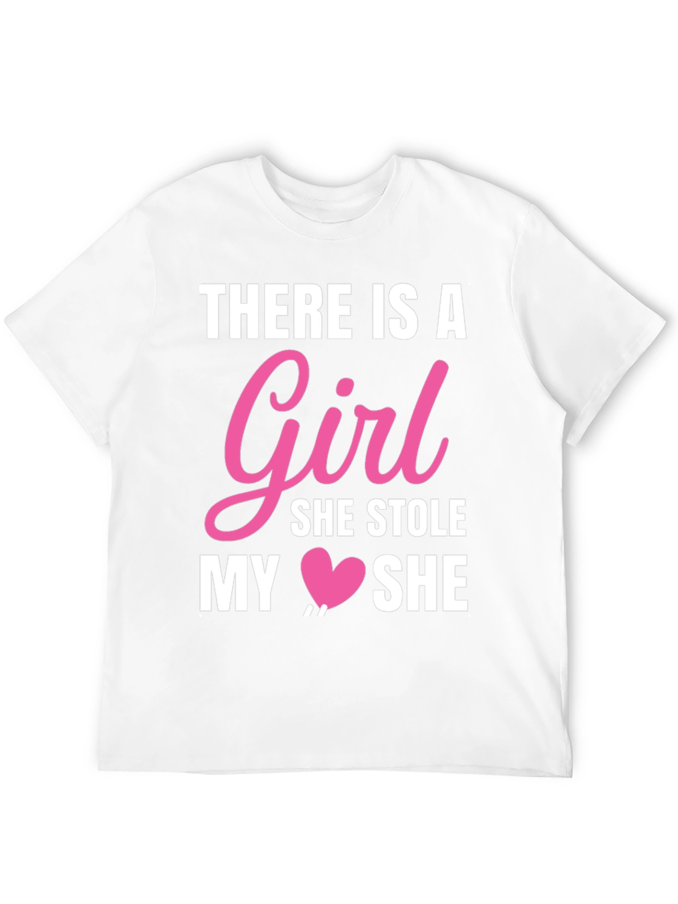 Girl Stole My Heart Black Graphic Tee