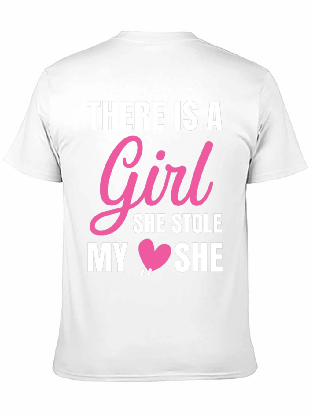 Girl Stole My Heart Black Graphic Tee