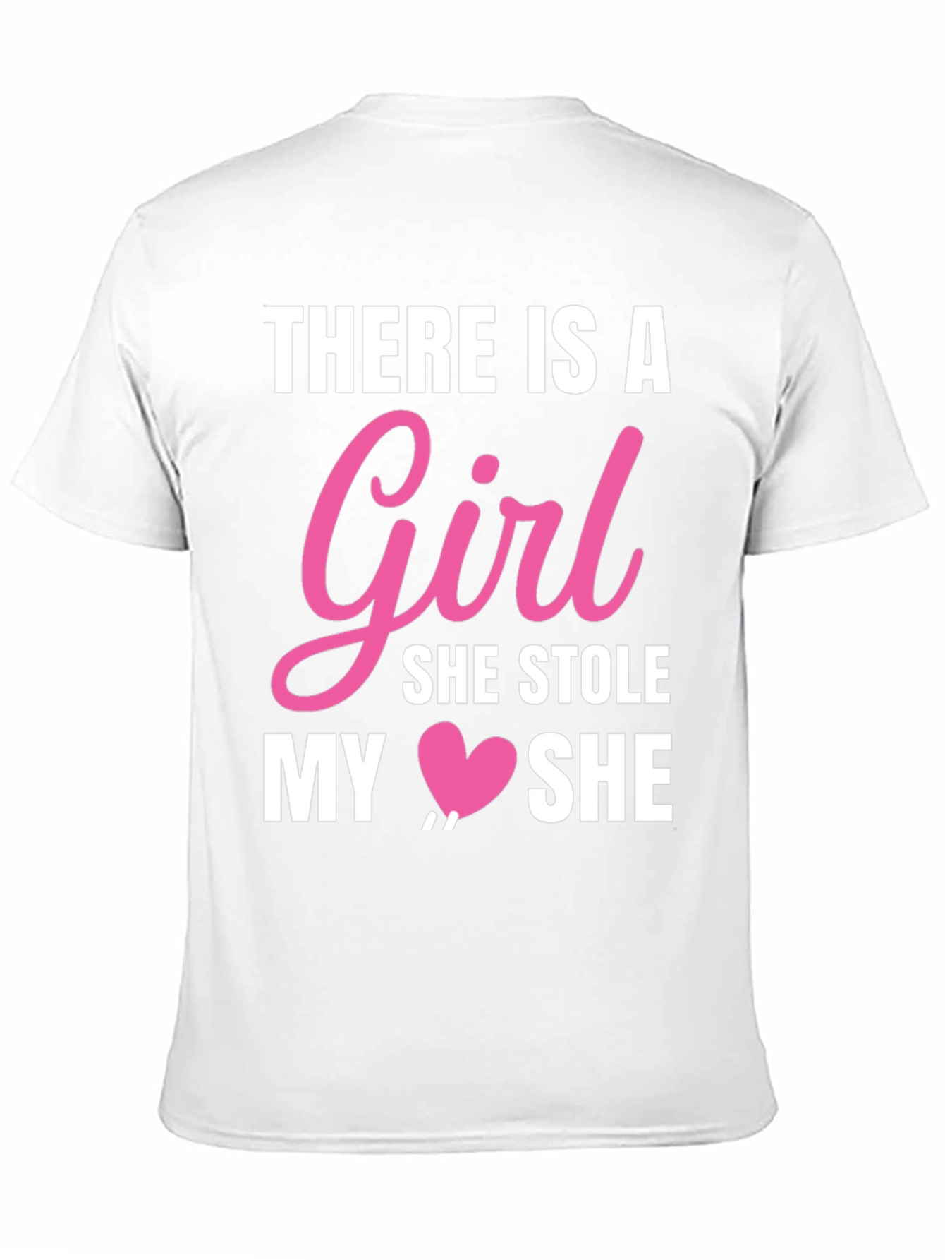 Girl Stole My Heart Black Graphic Tee
