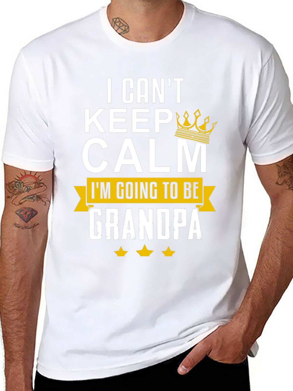 I Cant Keep Calm Grandpa T-Shirt