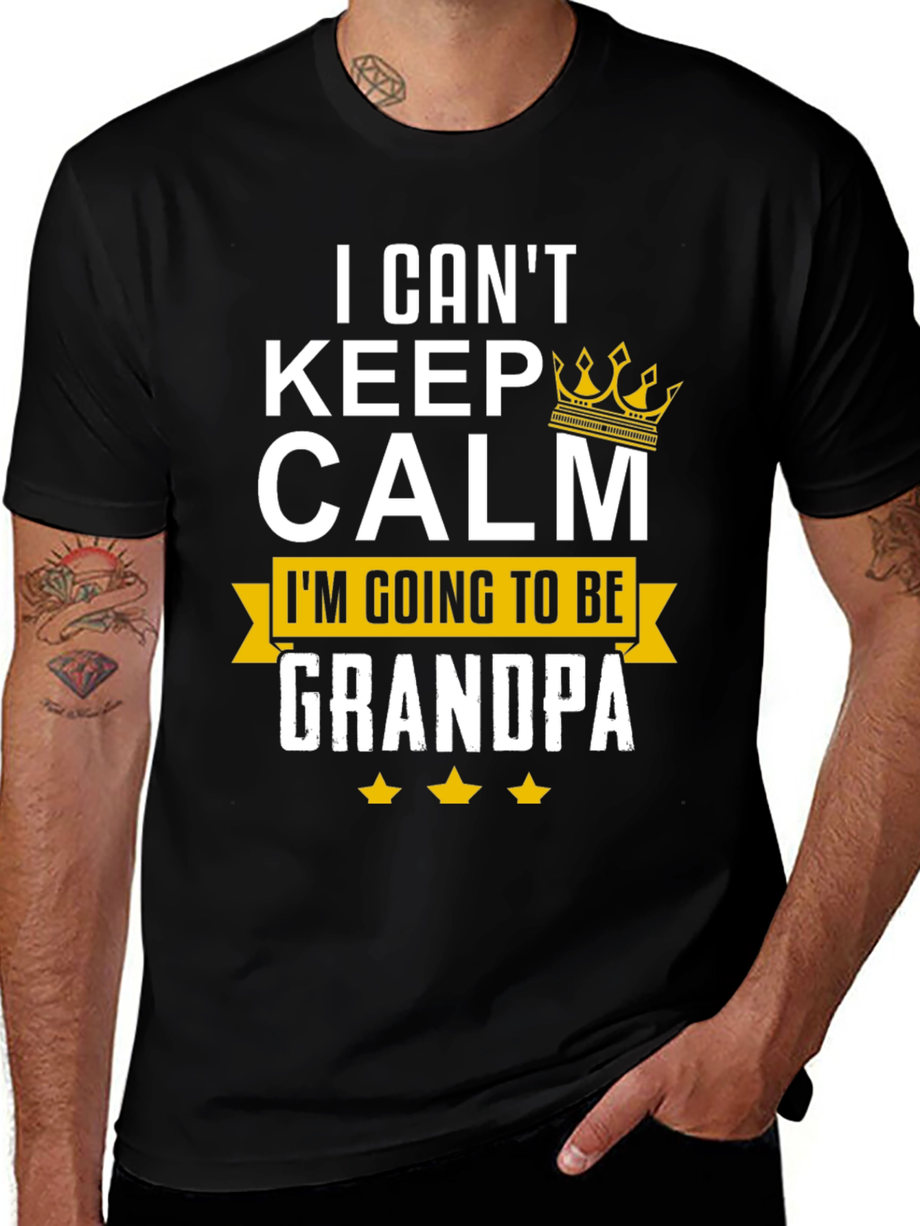 I Cant Keep Calm Grandpa T-Shirt