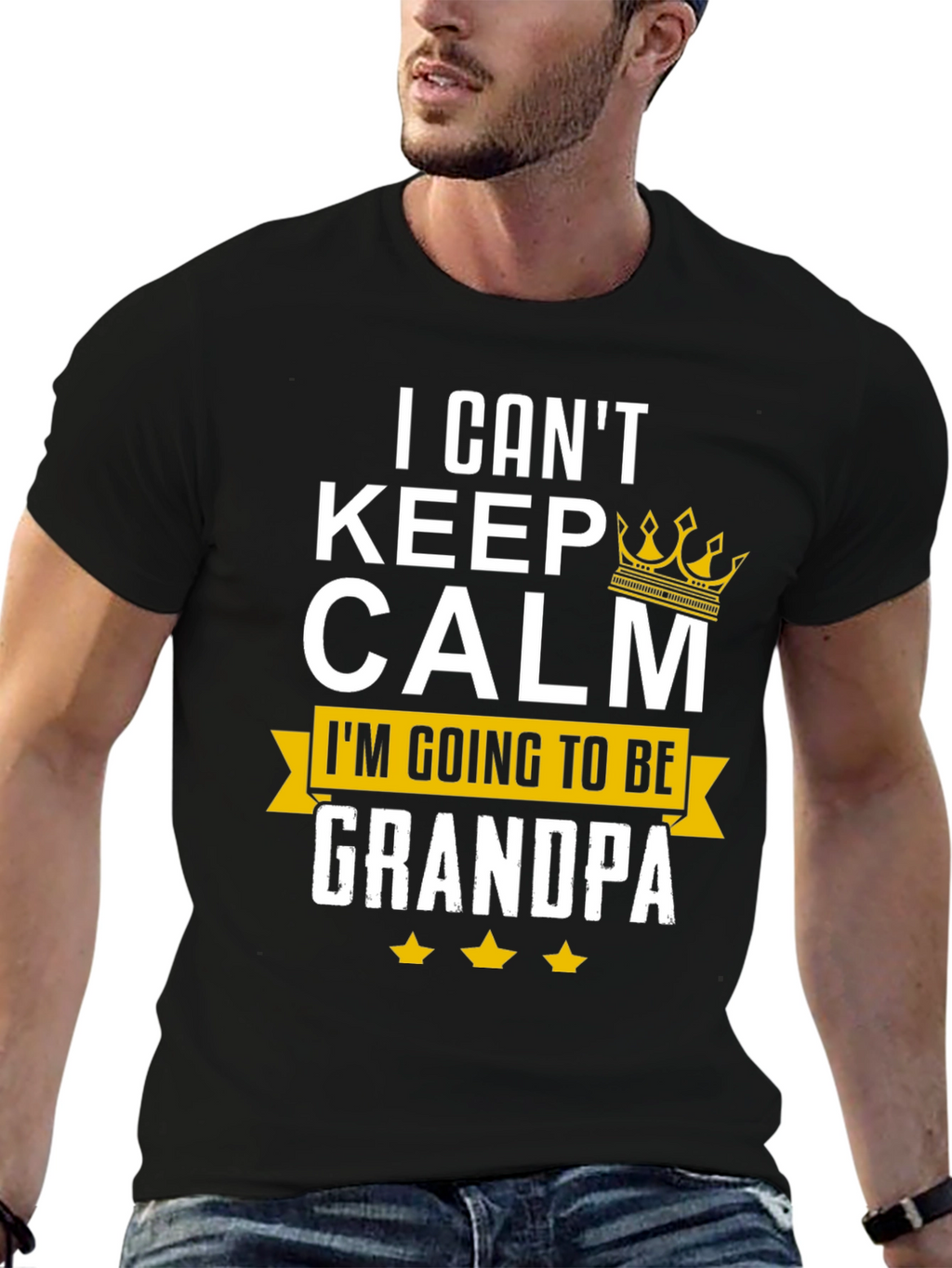 I Cant Keep Calm Grandpa T-Shirt