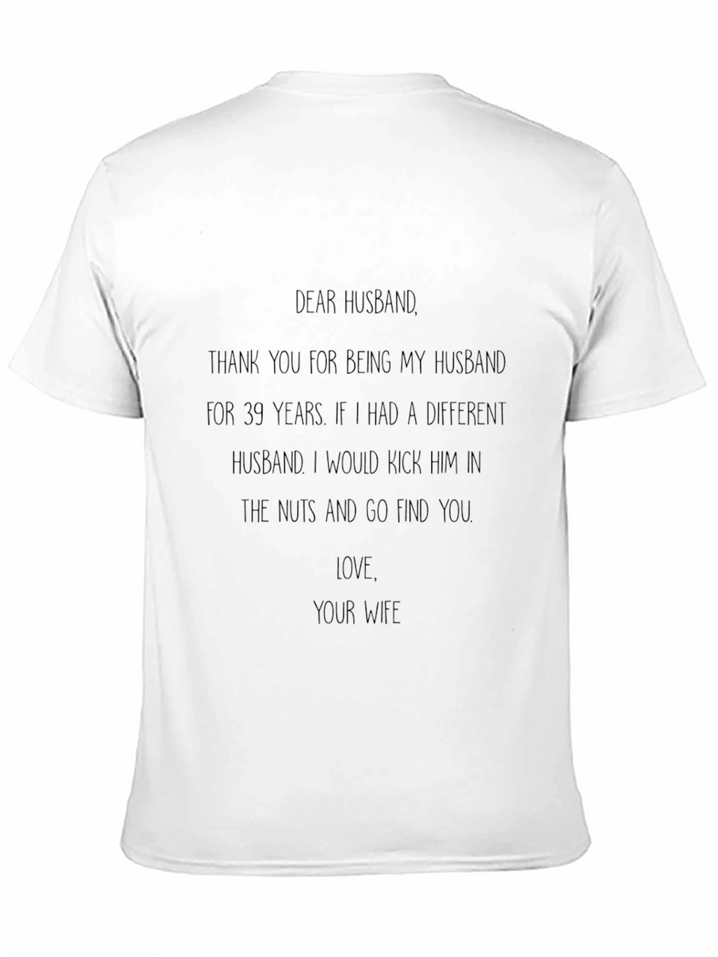 Husband 39th Anniversary T-Shirt