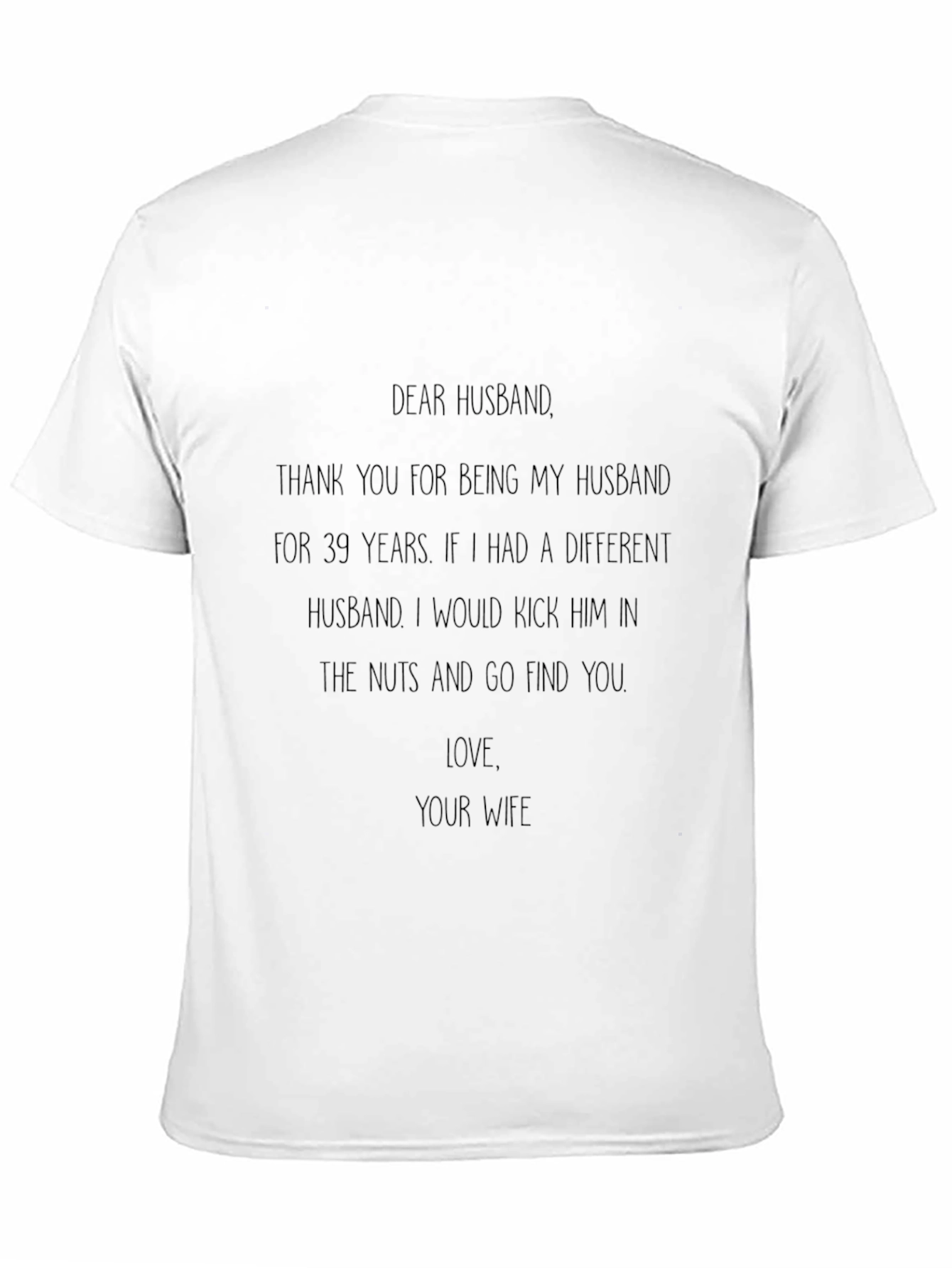 Husband 39th Anniversary T-Shirt