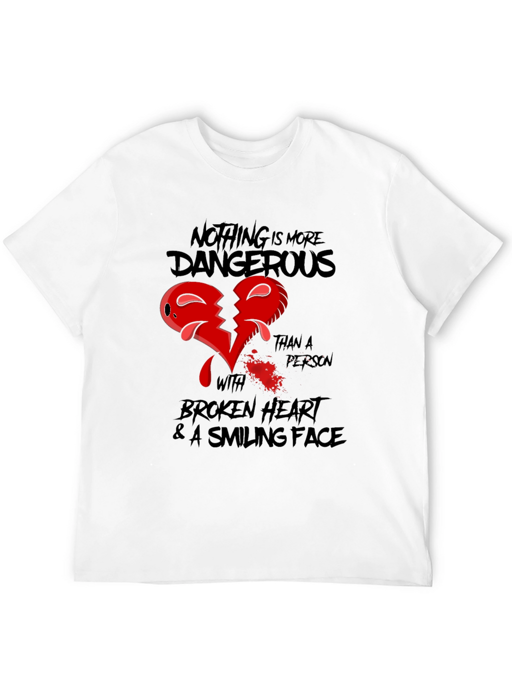 Dangerous Broken Heart Graphic Tee