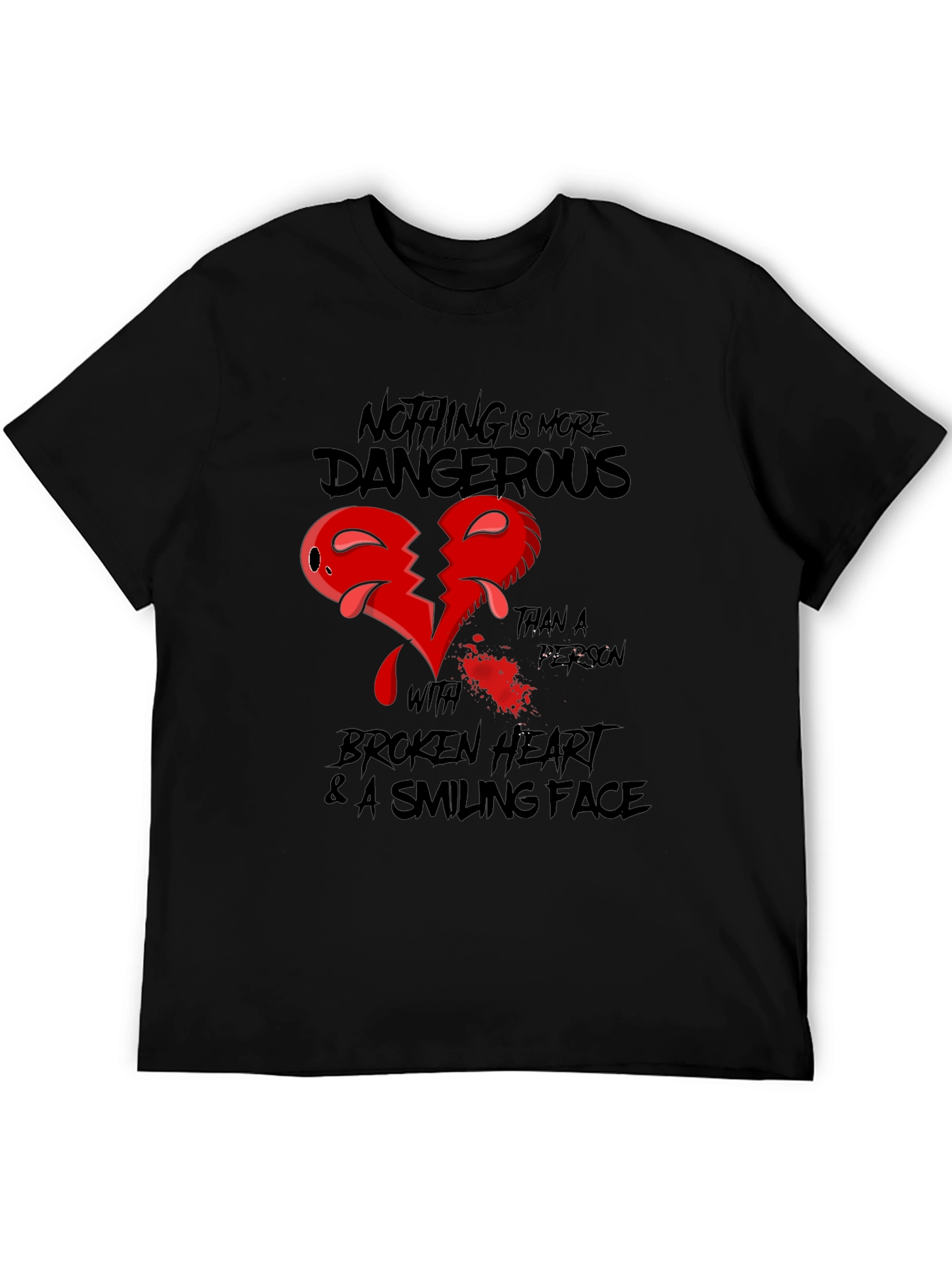 Dangerous Broken Heart Graphic Tee
