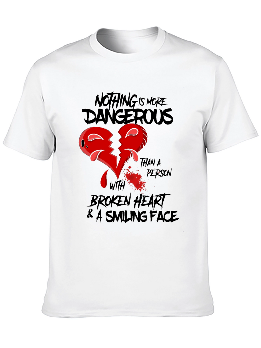 Dangerous Broken Heart Graphic Tee