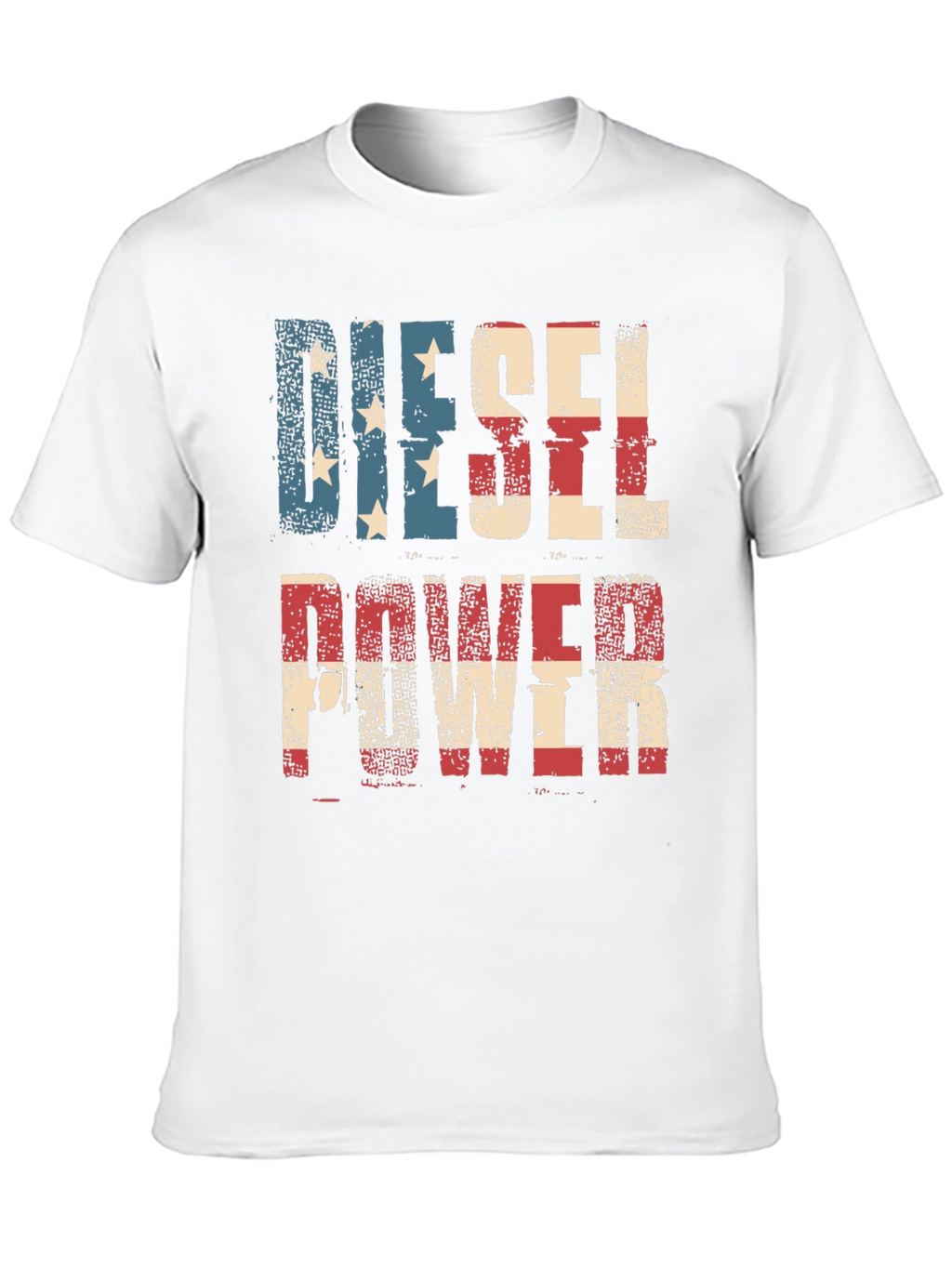 Diesel Power American Flag T-Shirt