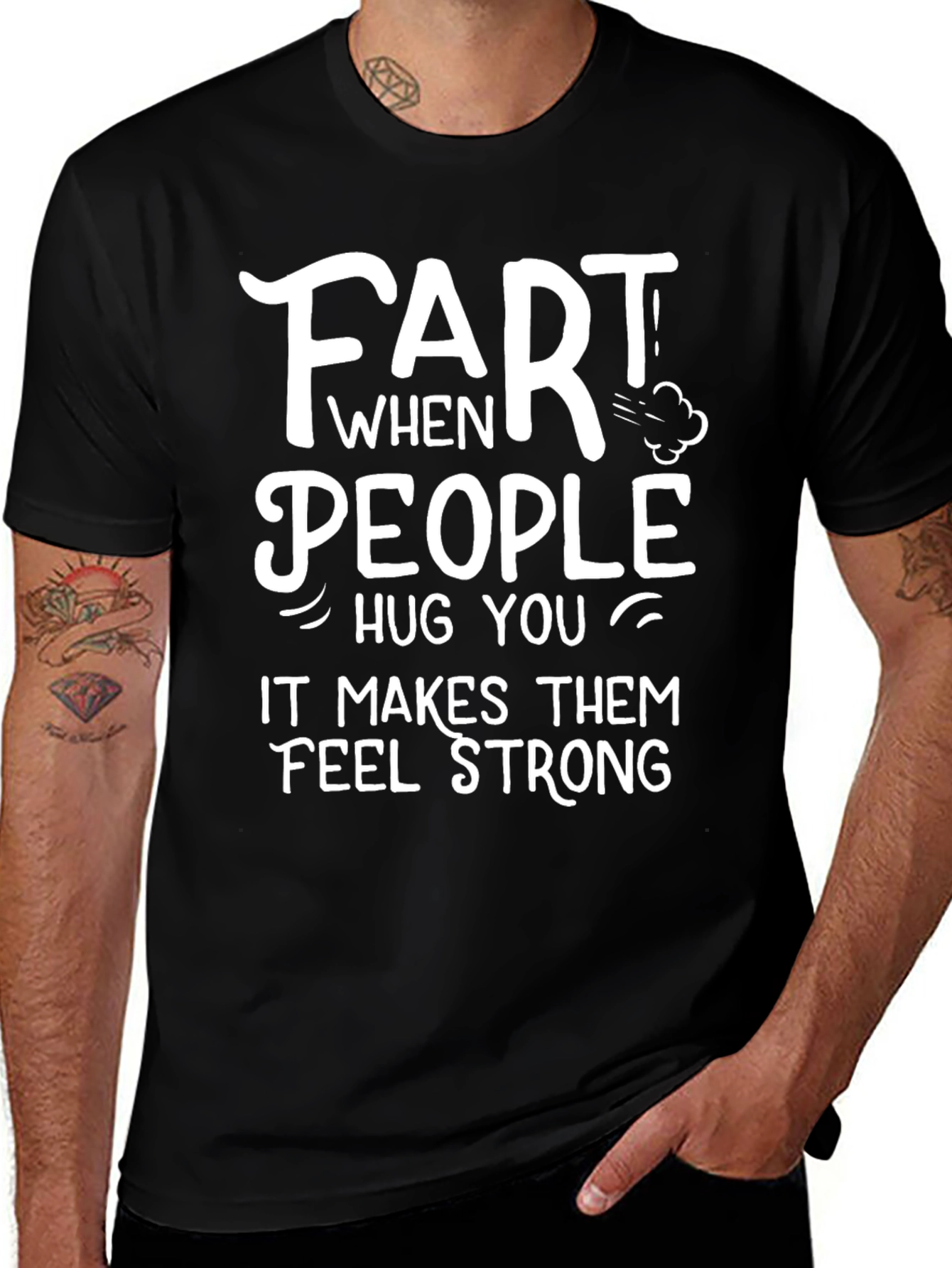 Funny Fart People Hug You T-Shirt