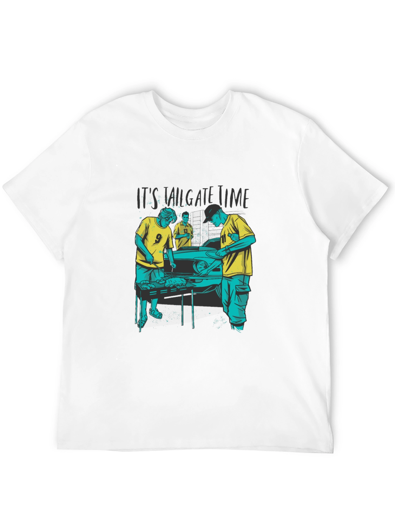Its Tailgate Time Graphic Tee