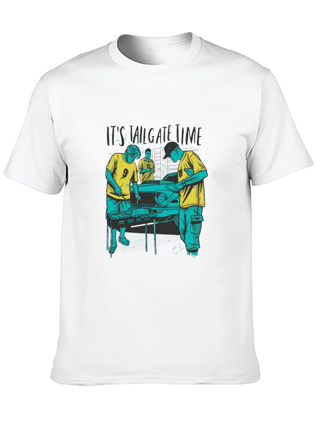 Its Tailgate Time Graphic Tee