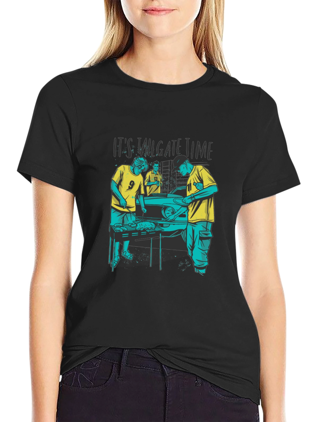 Its Tailgate Time Graphic Tee