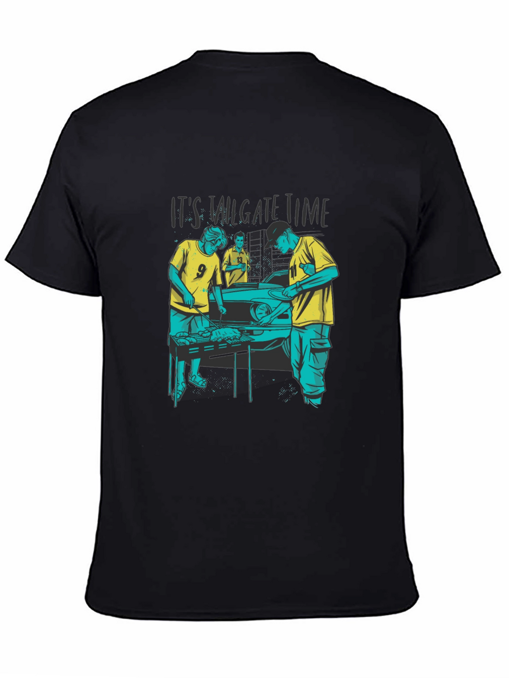 Its Tailgate Time Graphic Tee