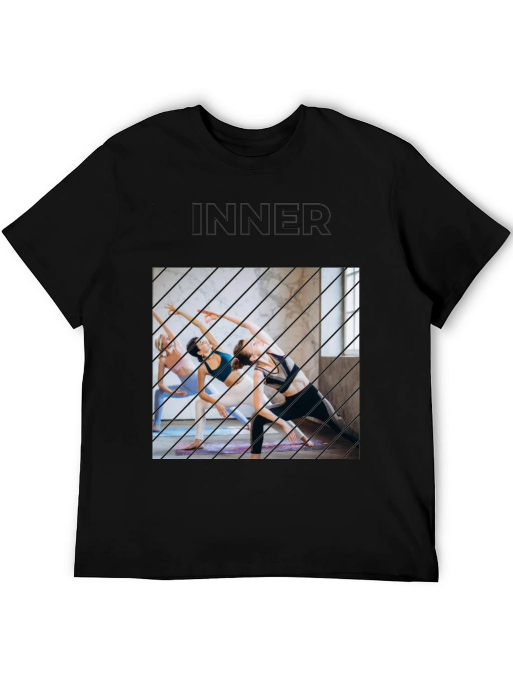 Inner Peace T-Shirt: Yoga Inspired Comfort