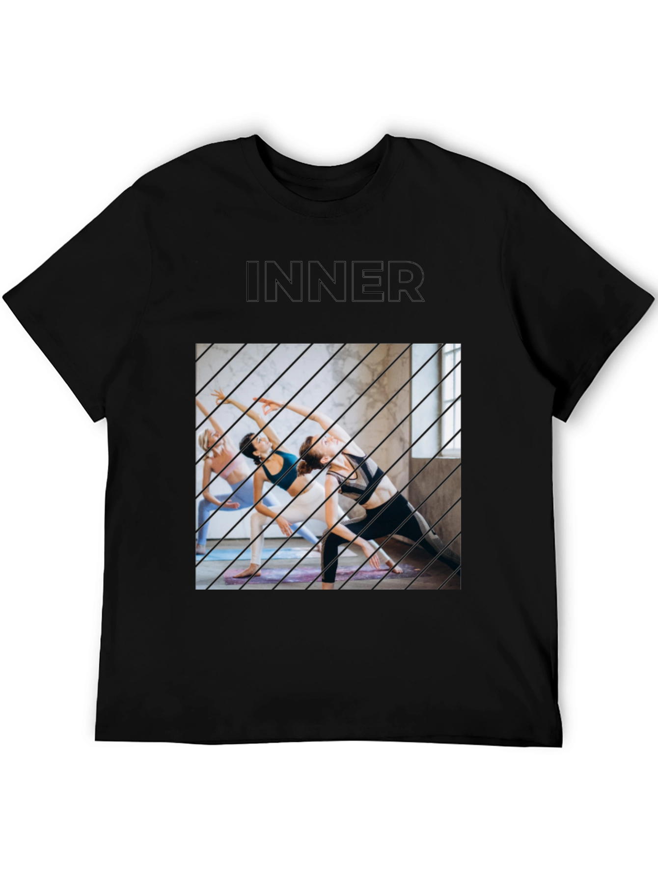 Inner Peace T-Shirt: Yoga Inspired Comfort