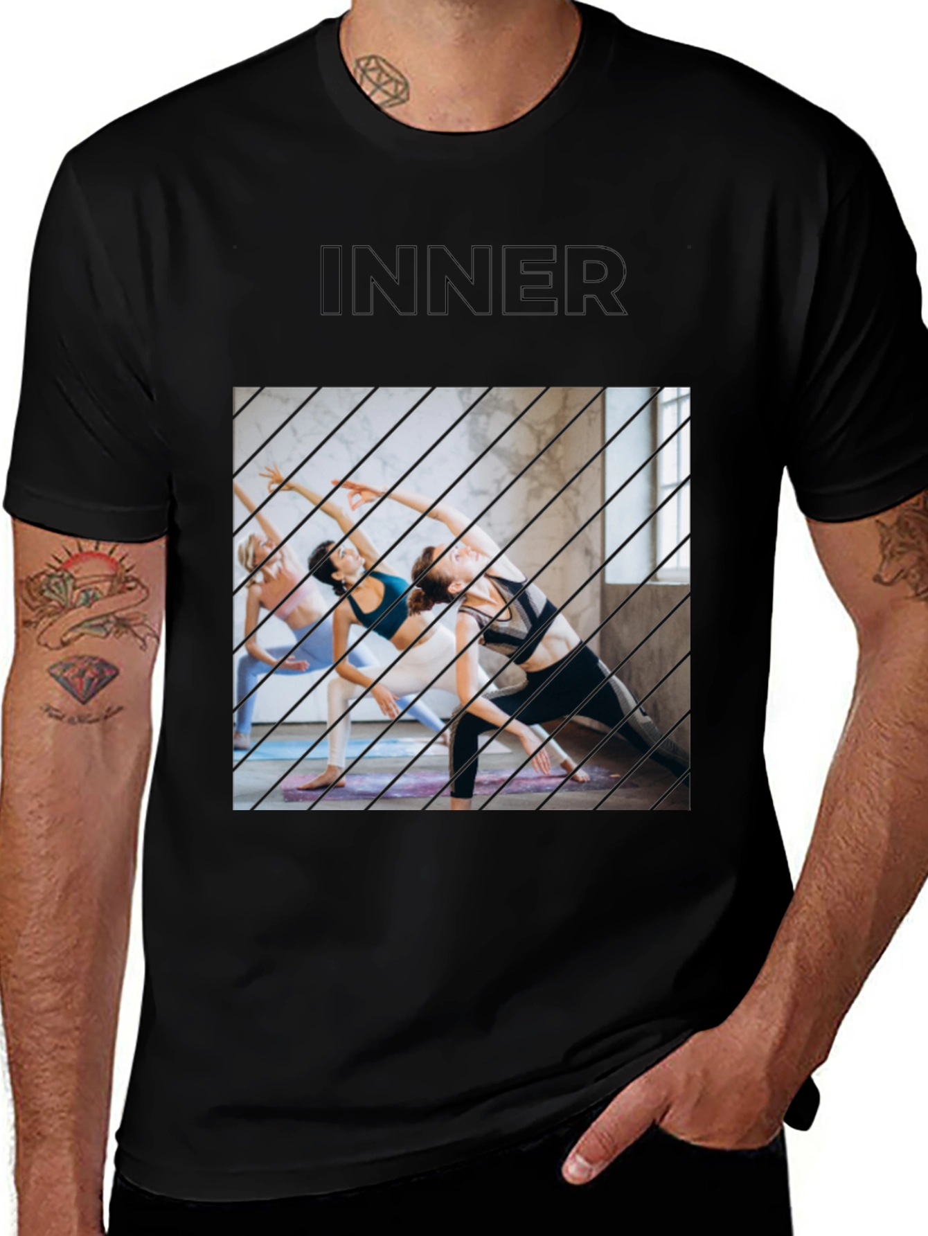 Inner Peace T-Shirt: Yoga Inspired Comfort