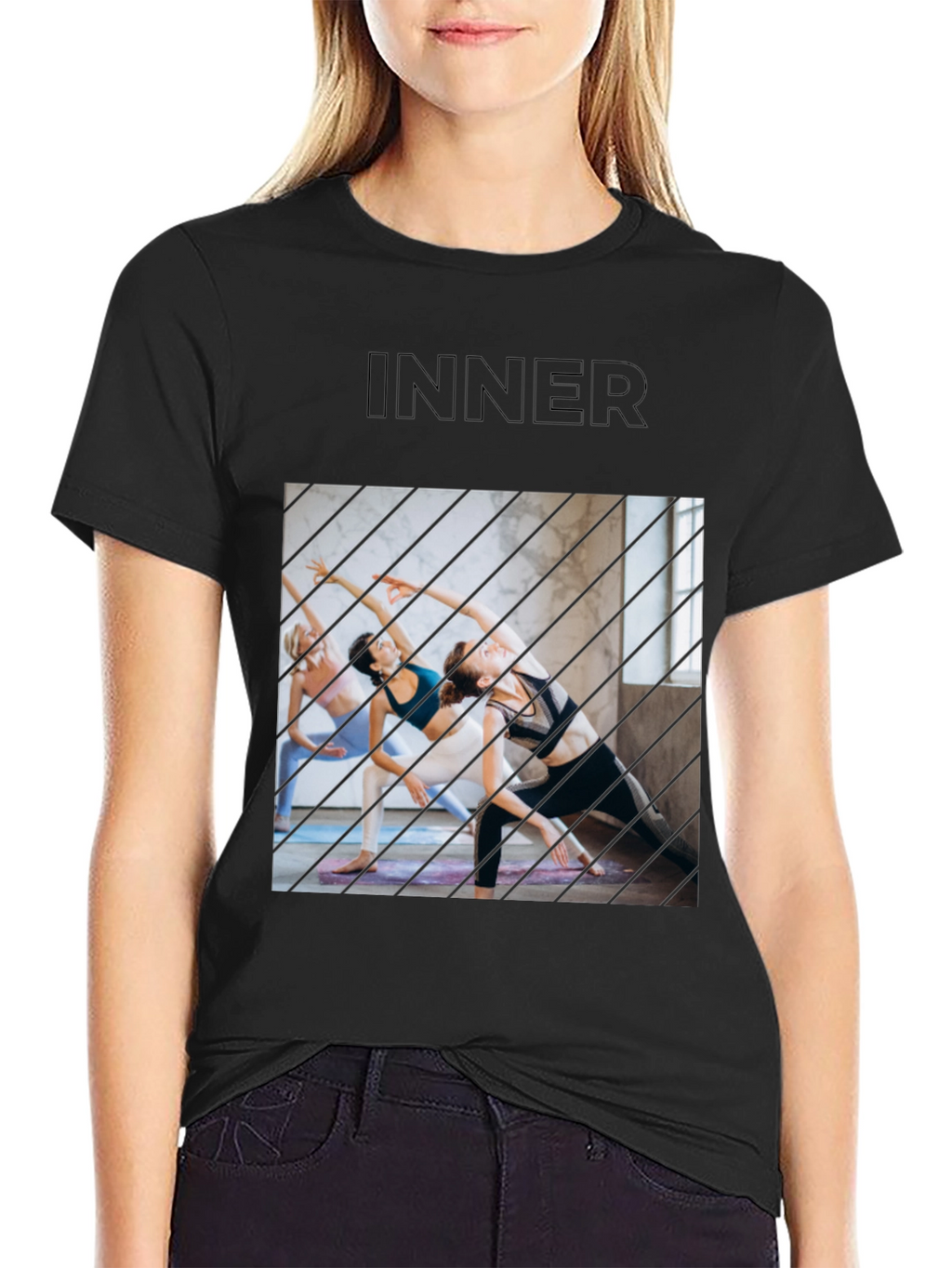 Inner Peace T-Shirt: Yoga Inspired Comfort