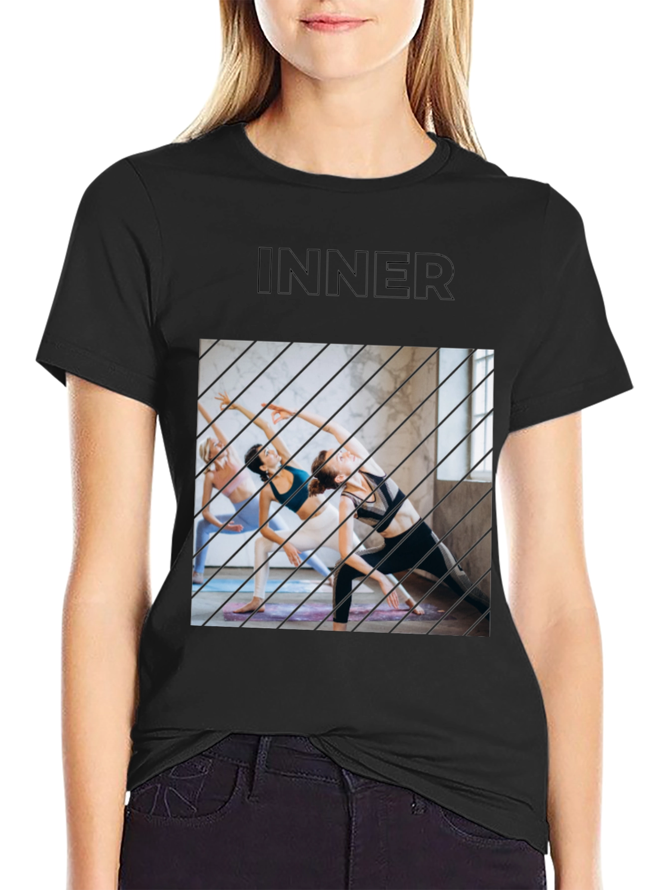 Inner Peace T-Shirt: Yoga Inspired Comfort