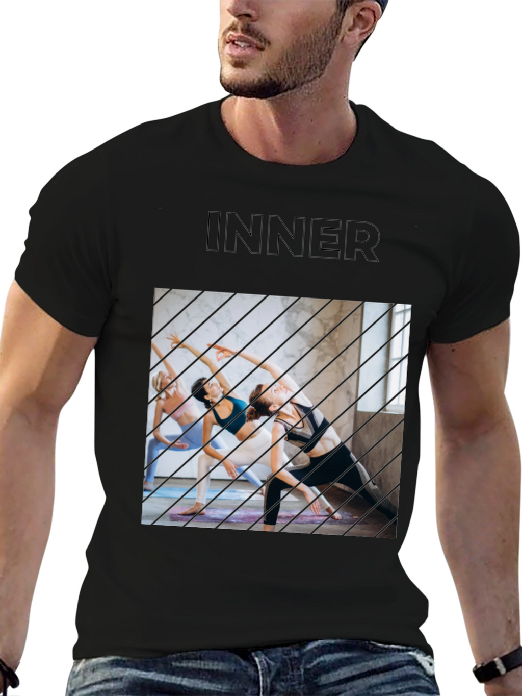 Inner Peace T-Shirt: Yoga Inspired Comfort