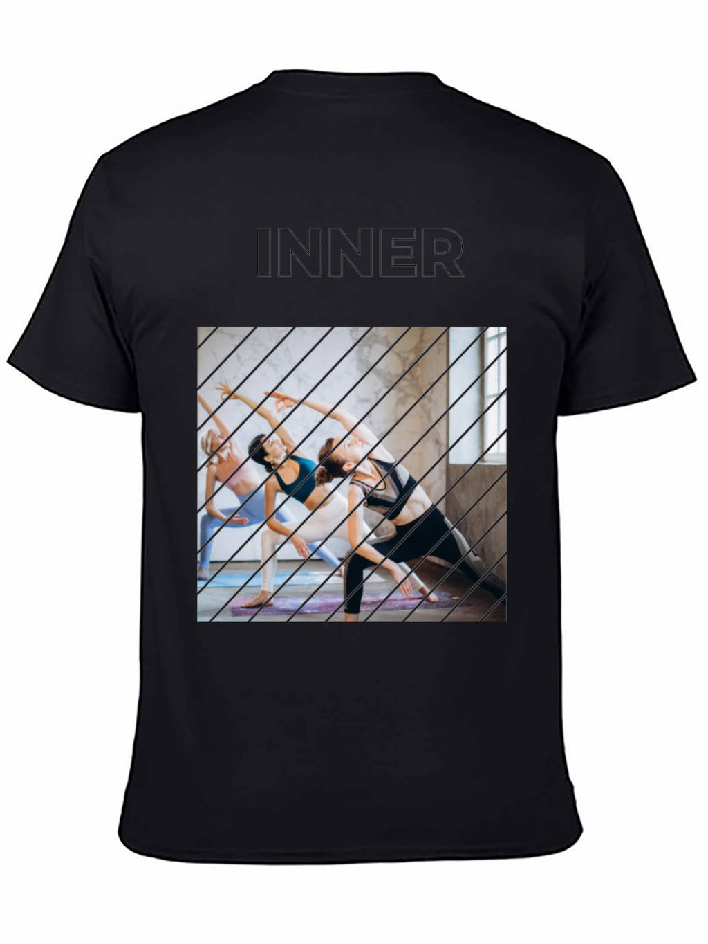 Inner Peace T-Shirt: Yoga Inspired Comfort