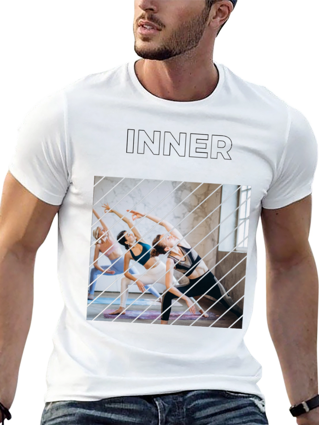 Inner Peace T-Shirt: Yoga Inspired Comfort