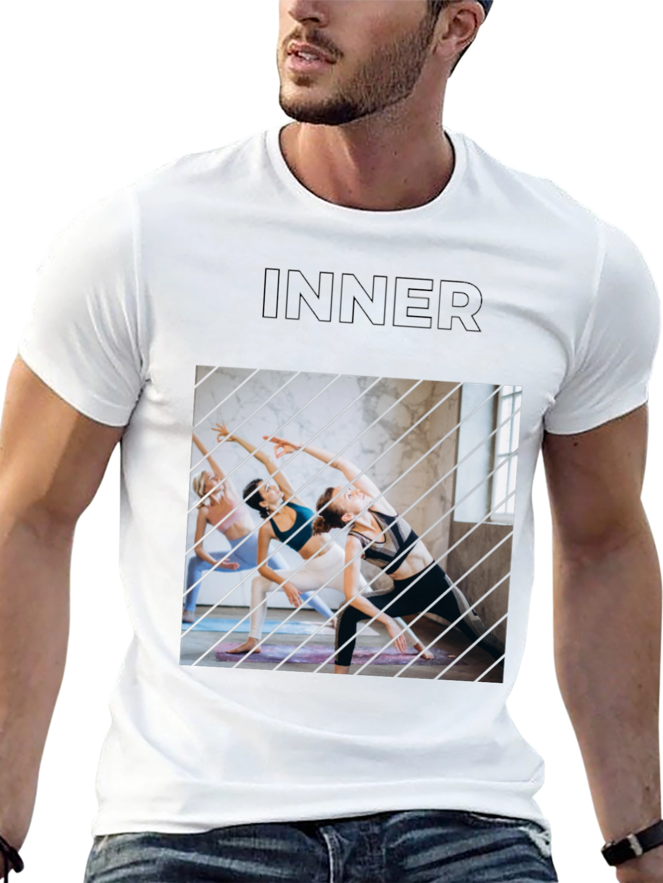 Inner Peace T-Shirt: Yoga Inspired Comfort