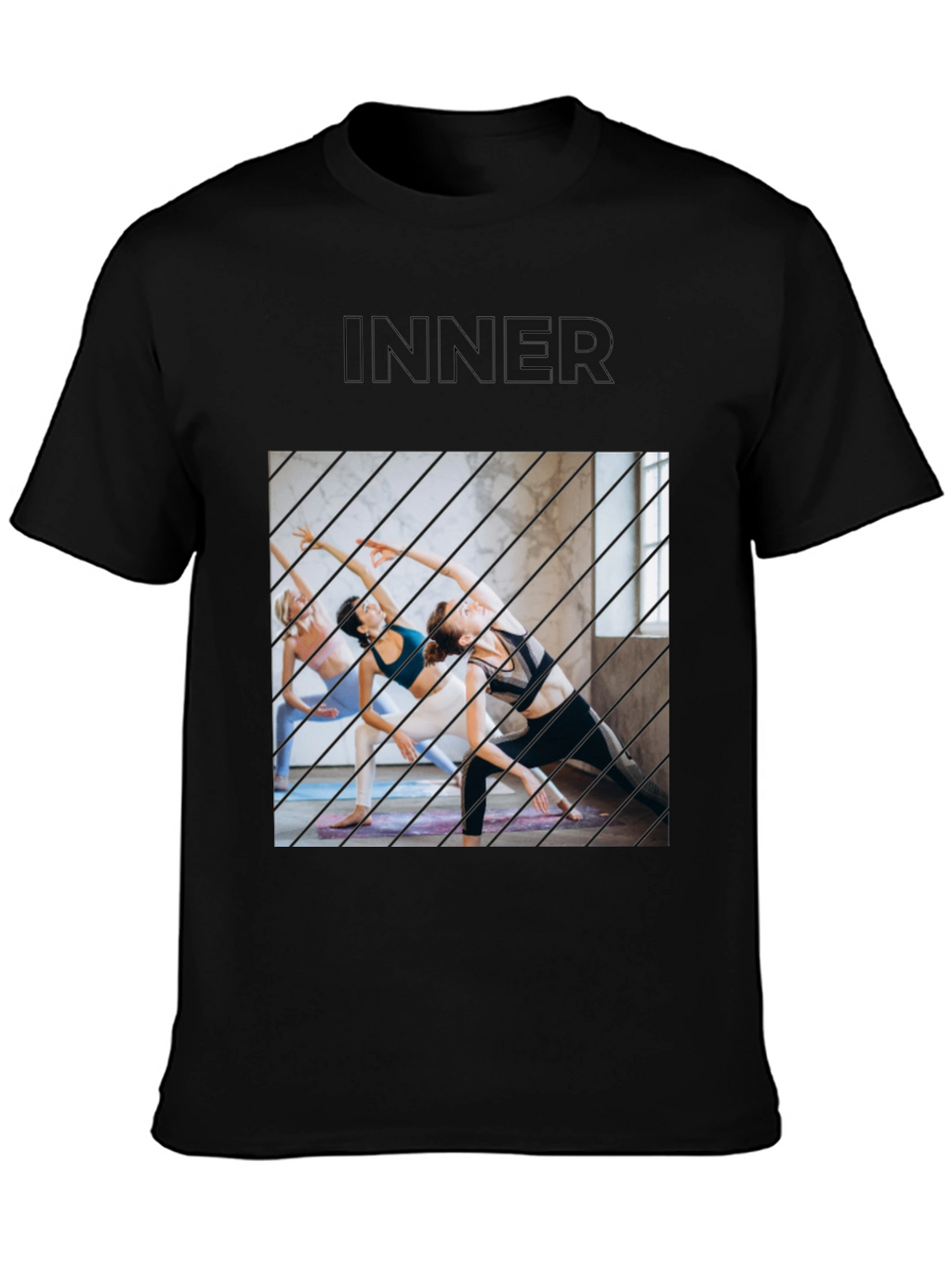 Inner Peace T-Shirt: Yoga Inspired Comfort