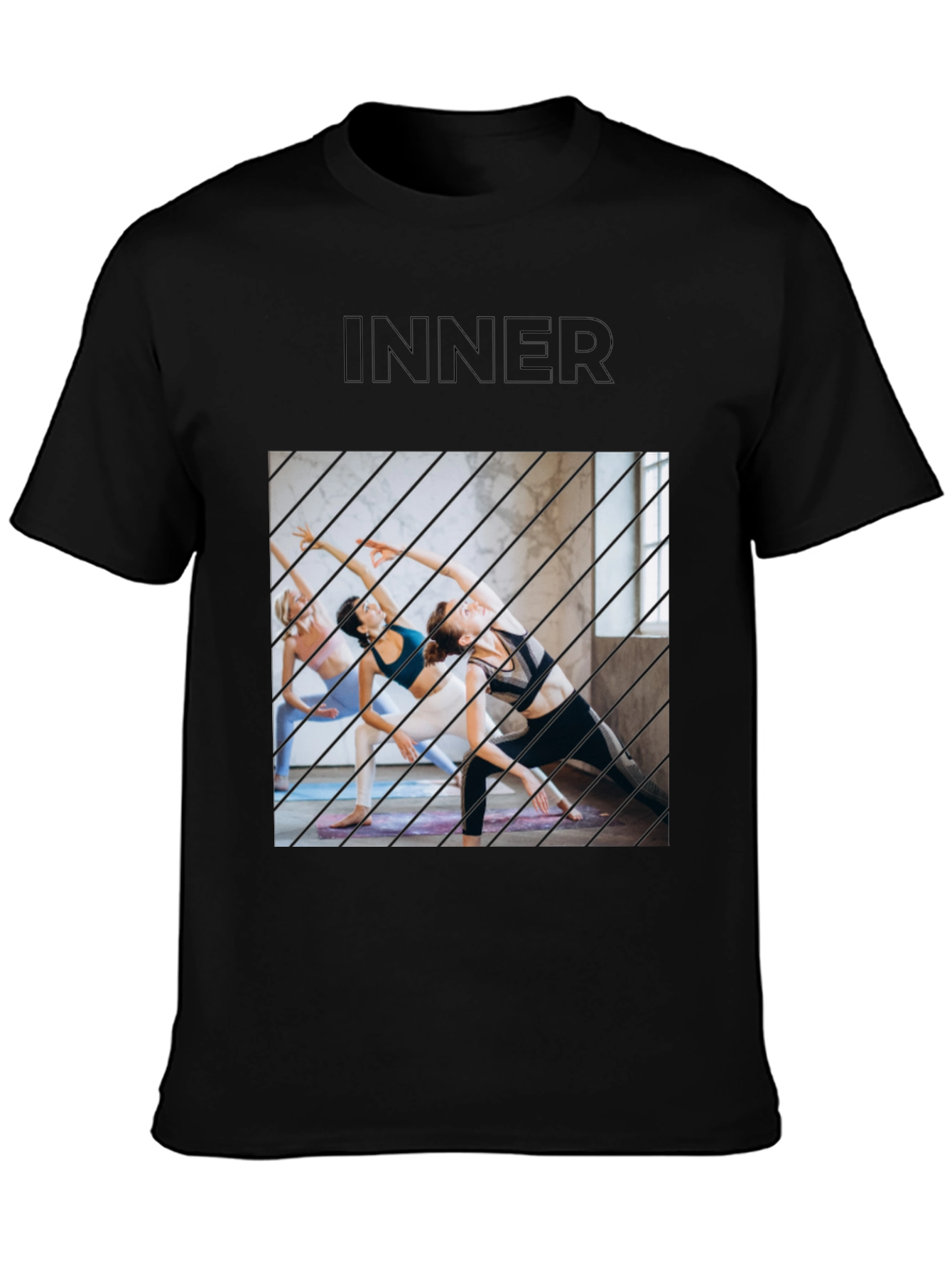 Inner Peace T-Shirt: Yoga Inspired Comfort