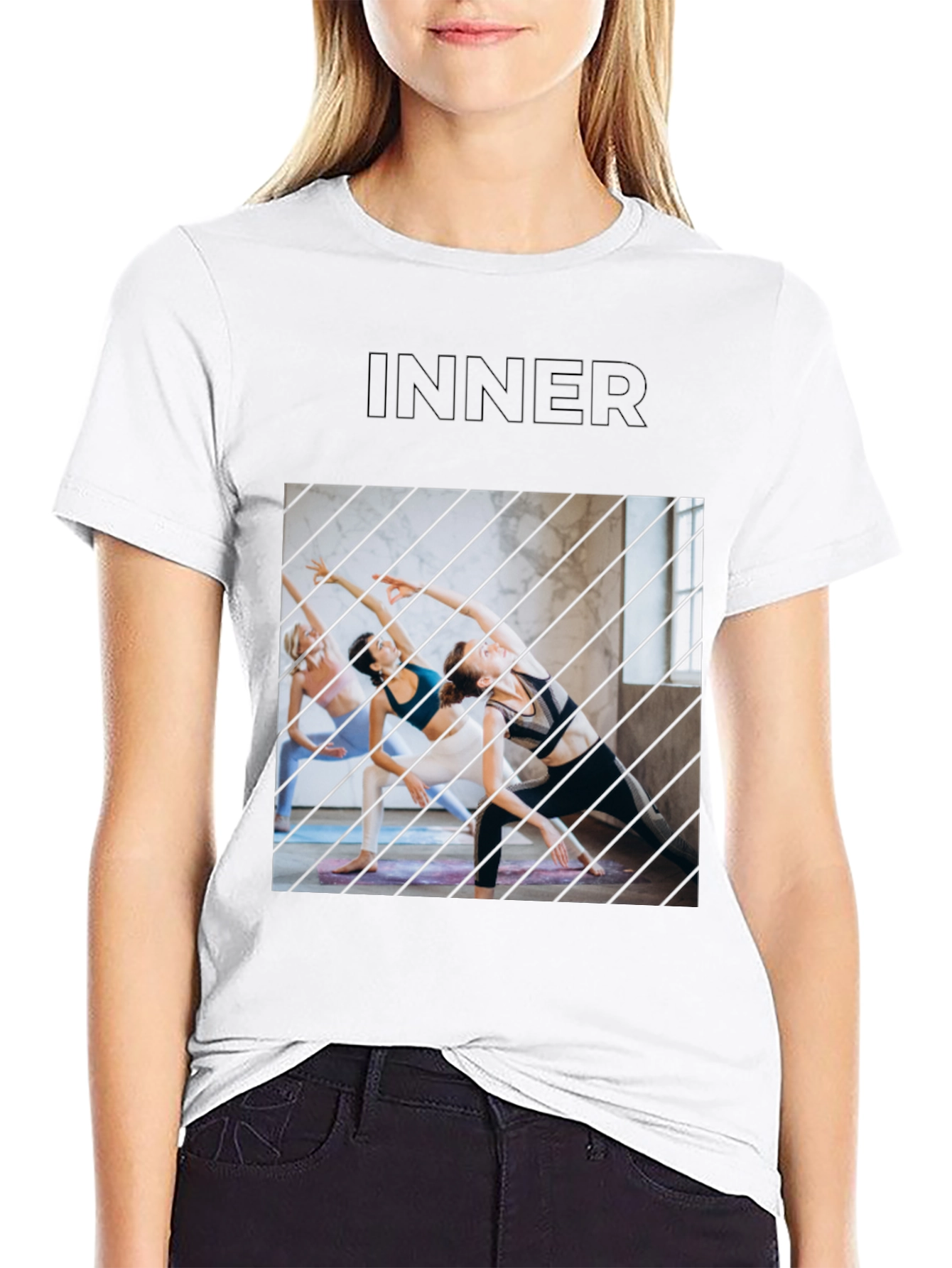 Inner Peace T-Shirt: Yoga Inspired Comfort