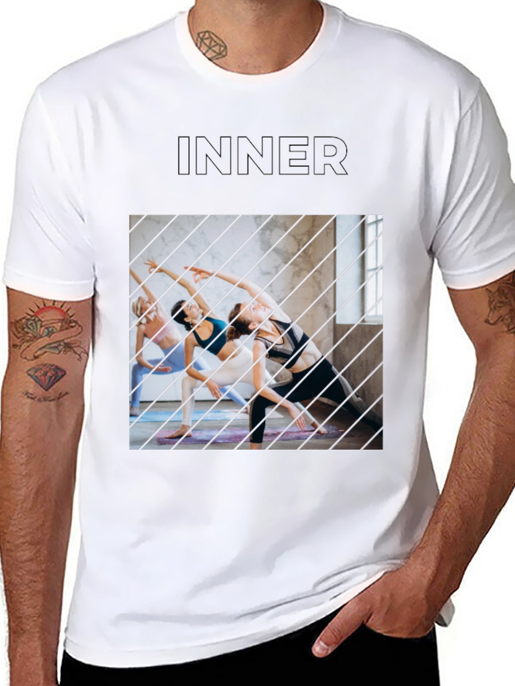 Inner Peace T-Shirt: Yoga Inspired Comfort