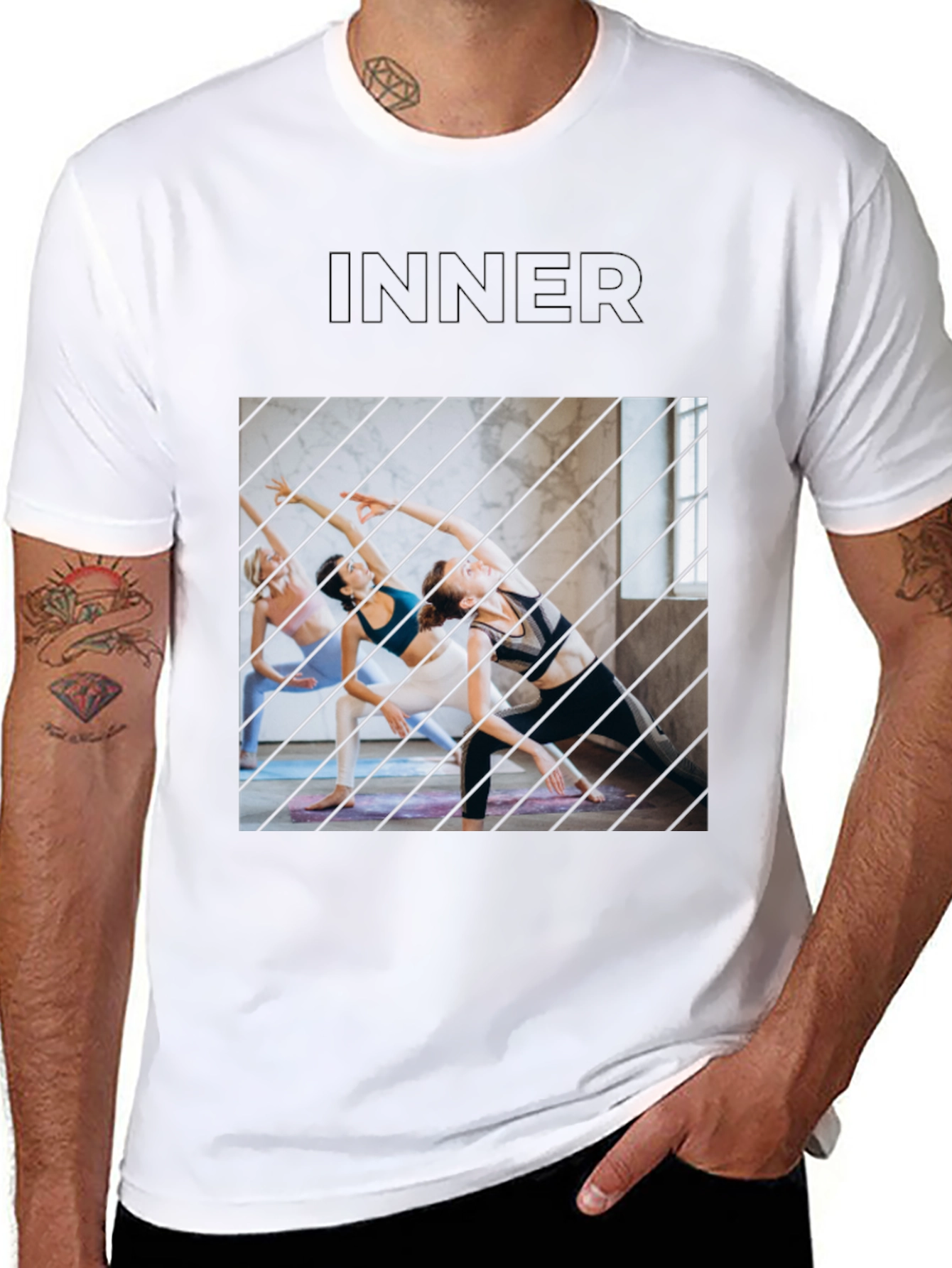 Inner Peace T-Shirt: Yoga Inspired Comfort