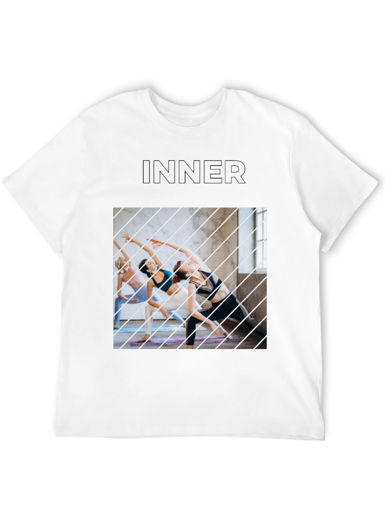 Inner Peace T-Shirt: Yoga Inspired Comfort