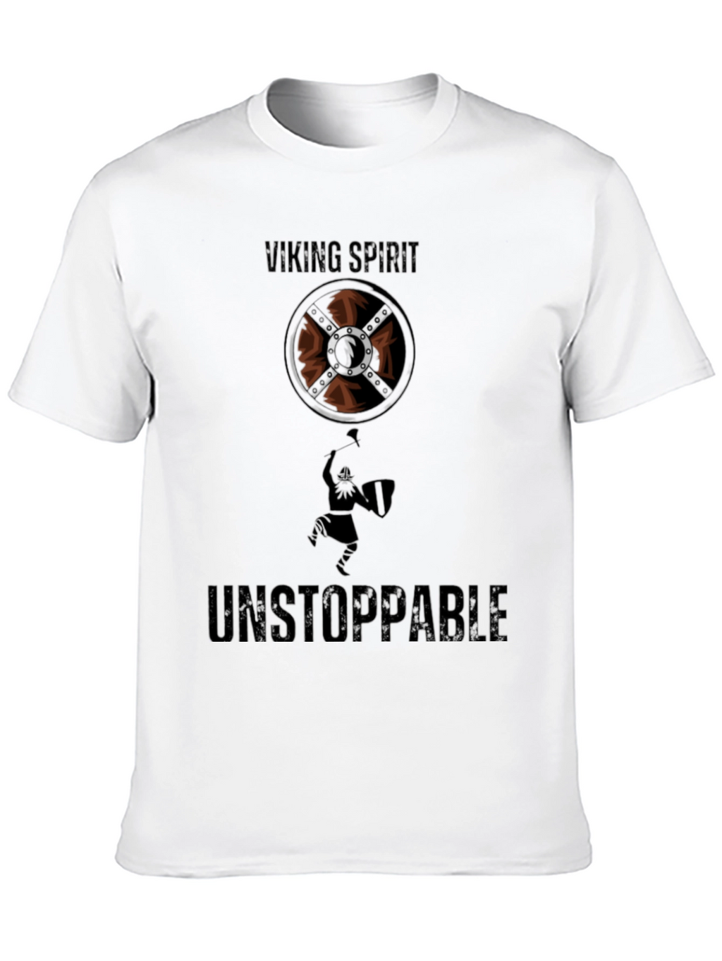 Viking Spirit Unstoppable Graphic T-Shirt