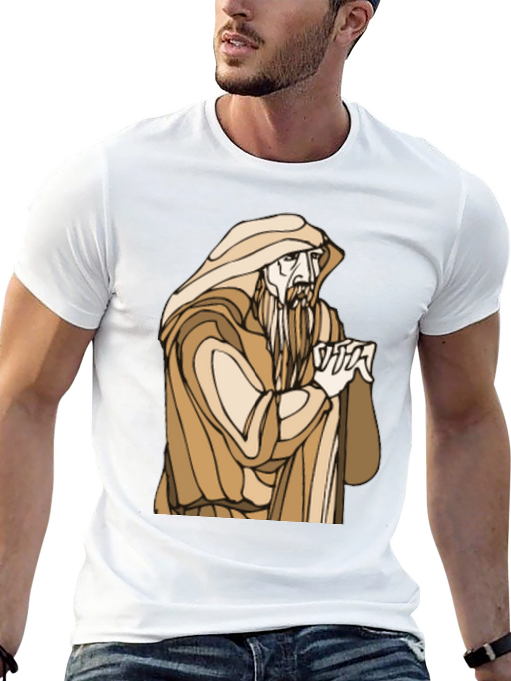 Wizard Graphic Tee - Mens Black T-Shirt