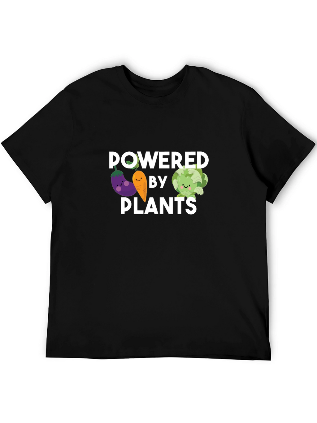 Powered by Plants T-Shirt - Vegan Lifestyle Tee