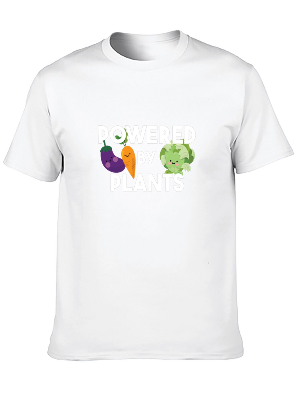 Powered by Plants T-Shirt - Vegan Lifestyle Tee