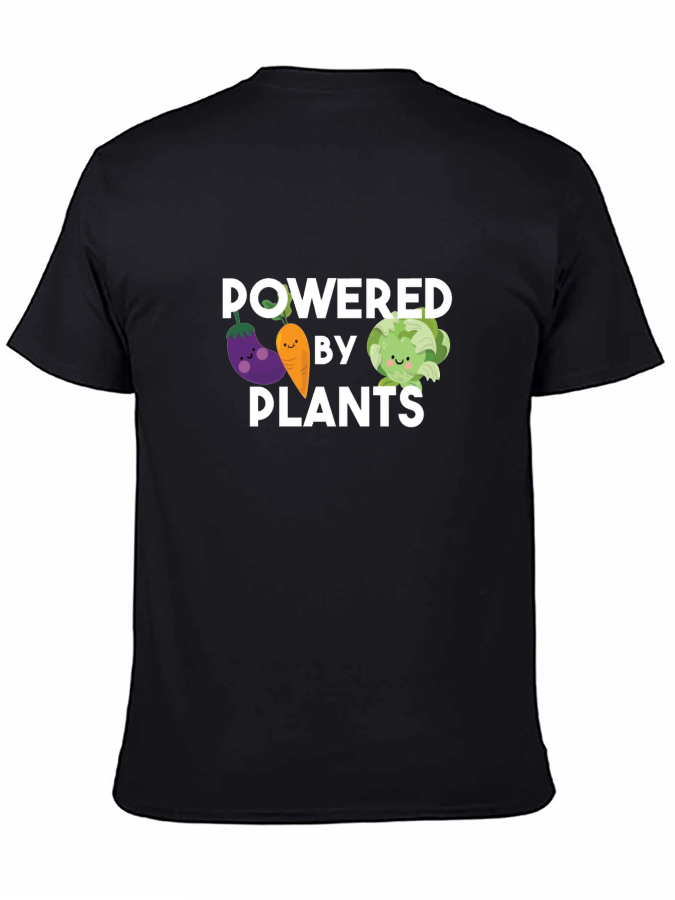 Powered by Plants T-Shirt - Vegan Lifestyle Tee