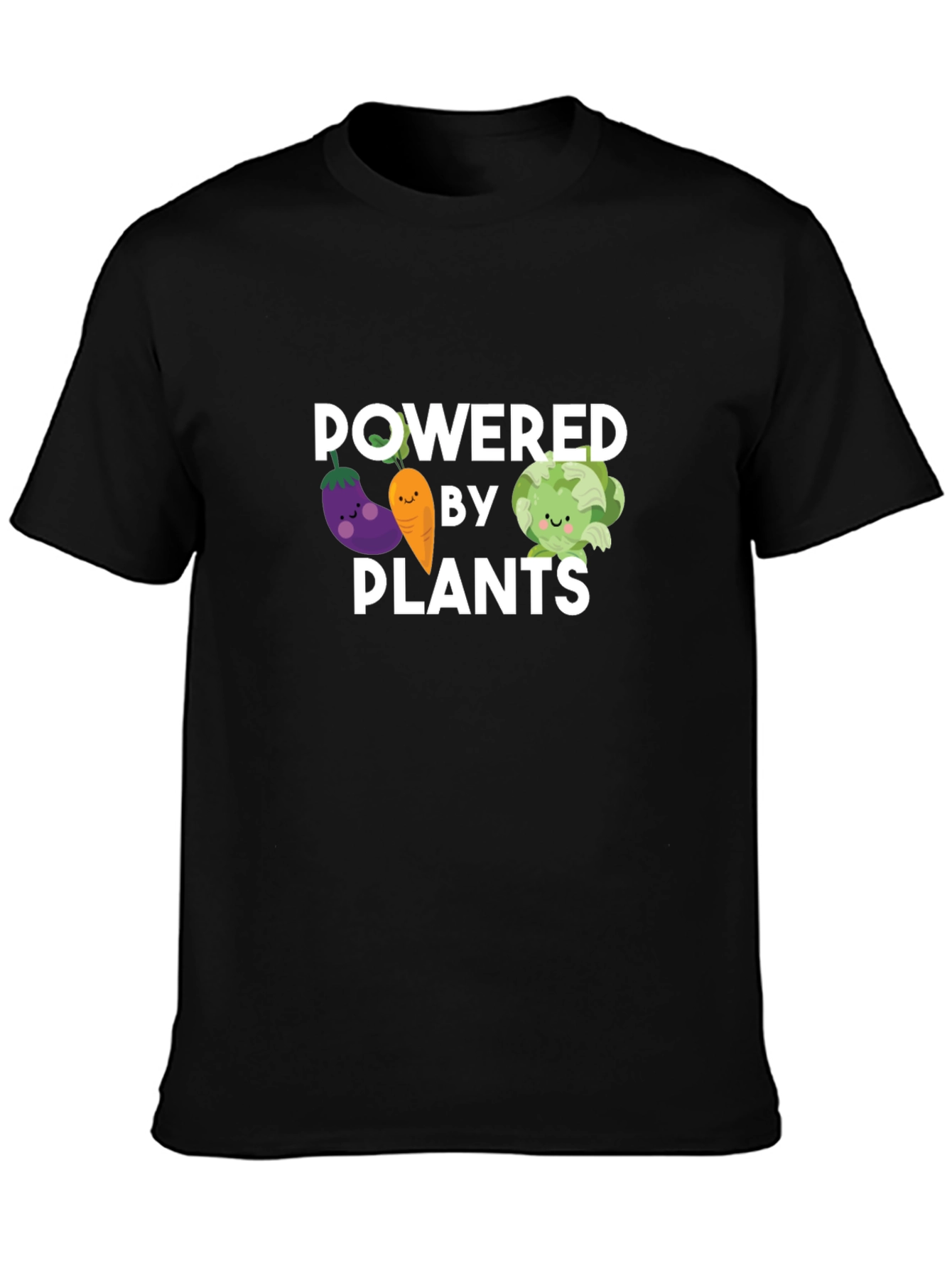 Powered by Plants T-Shirt - Vegan Lifestyle Tee