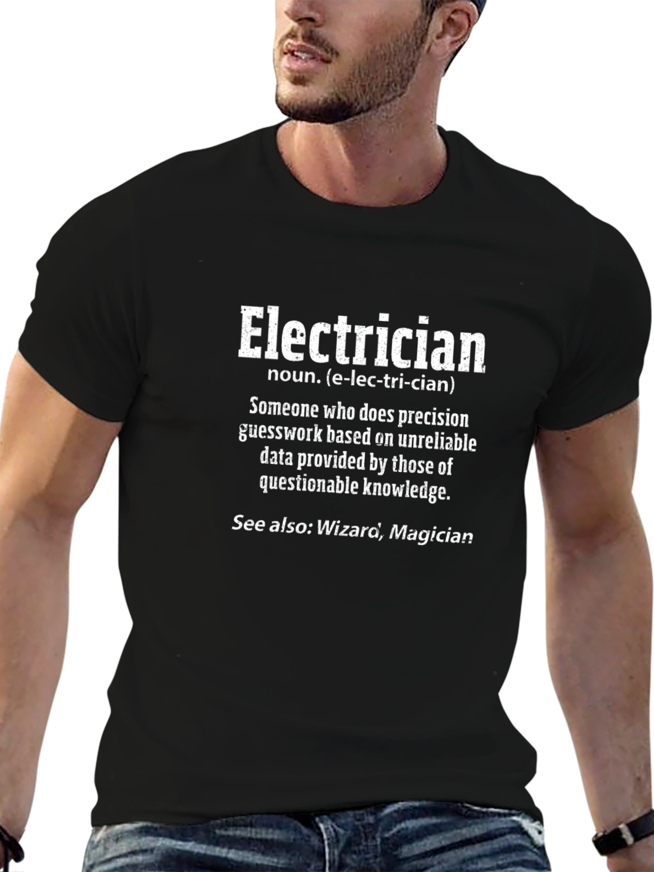 Electrician Definition Graphic T-Shirt