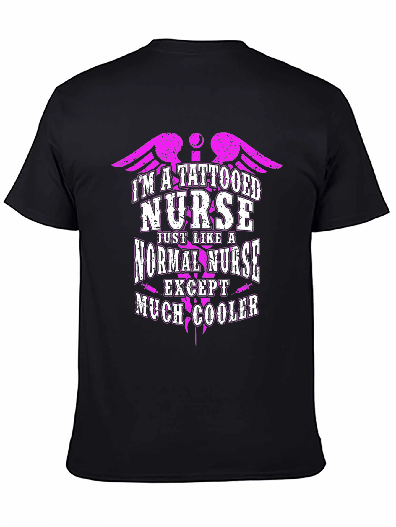 Tattooed Nurse T-Shirt: Edgy Style