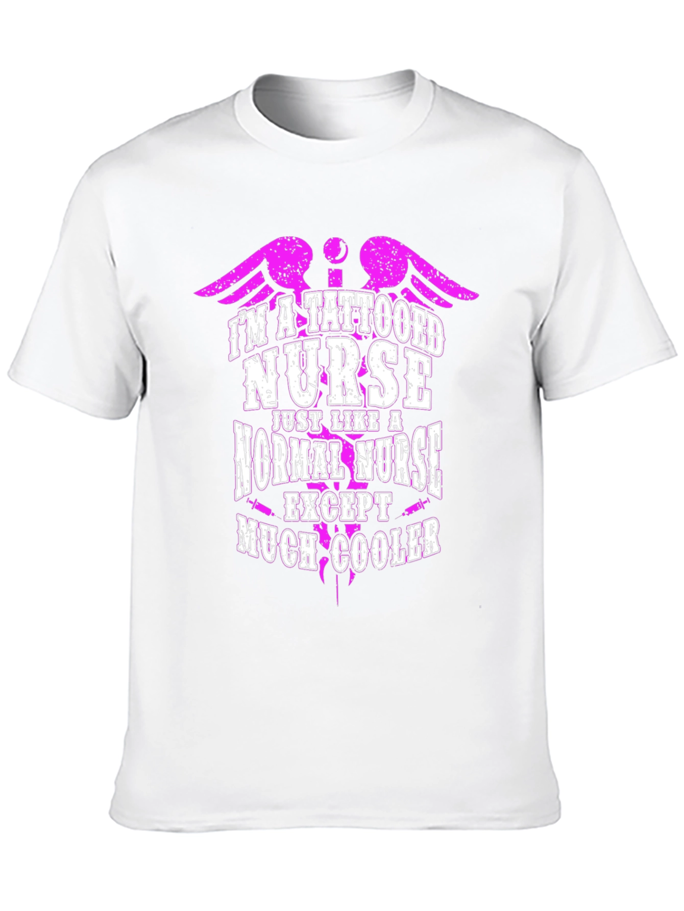 Tattooed Nurse T-Shirt: Edgy Style